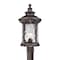 Quoizel Chimera Outdoor Post Lantern CHI9011IB - alternate 1